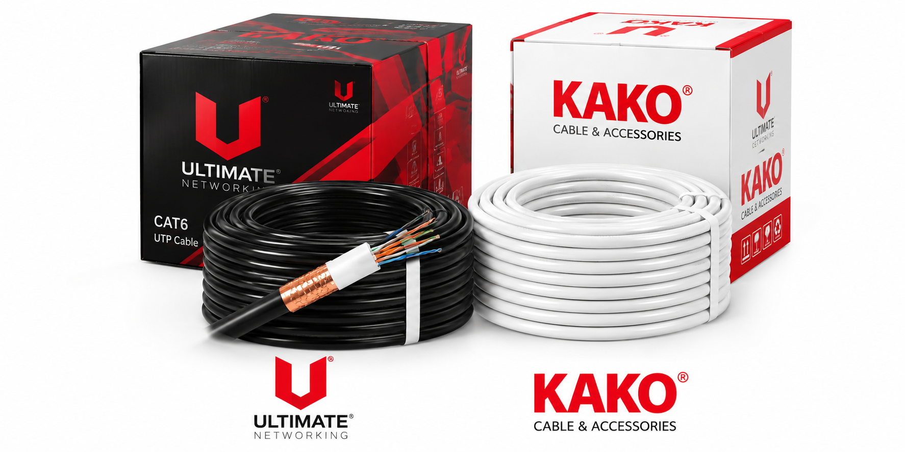 Kabel coaxial RG59 / RG6 untuk CCTV
