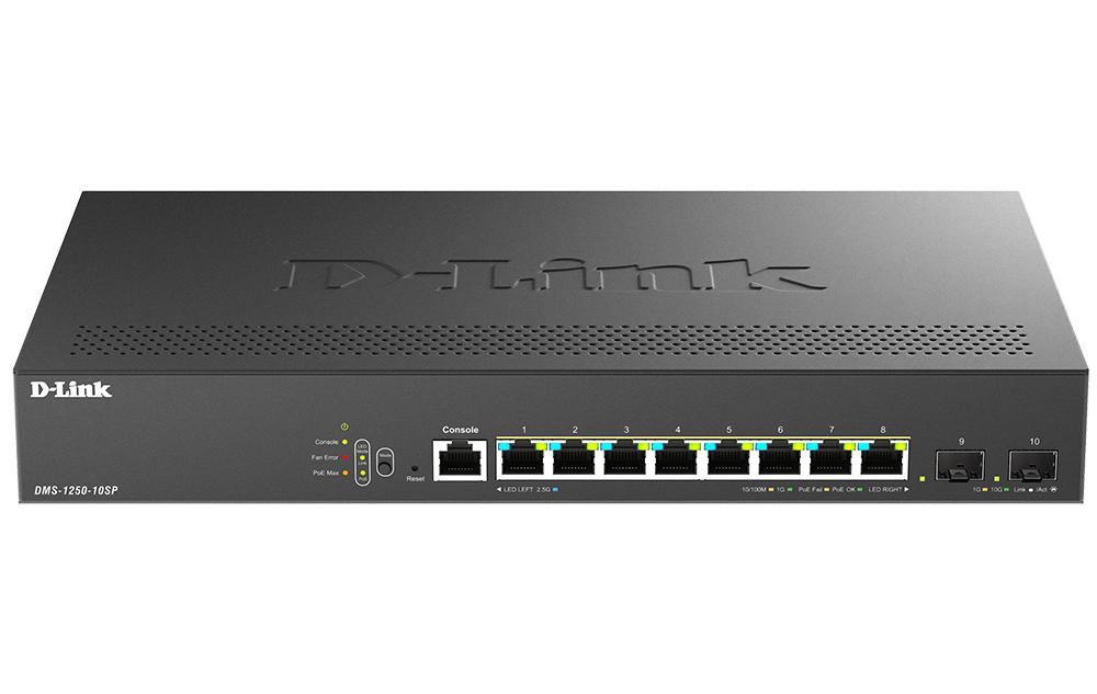 Switch PoE D-Link DMS-1250-10SP
