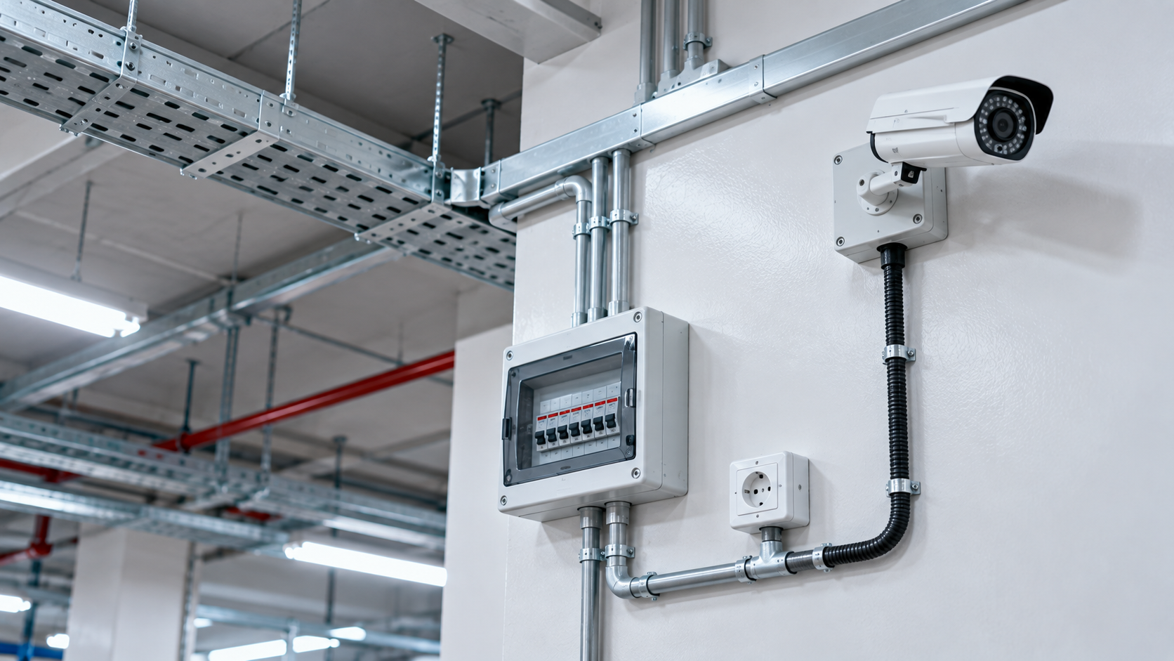 Tim instalasi PT Interindo Tekno Jaya di lokasi proyek